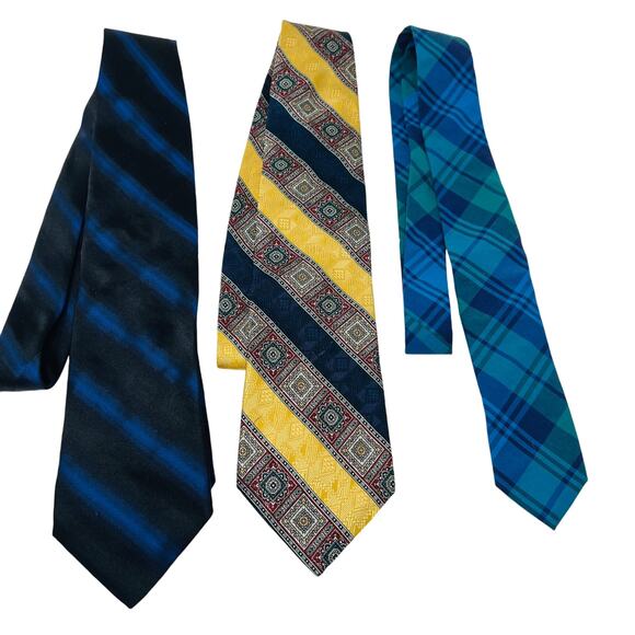 NEW! Bundle Silk Ties J Crew Barbara Blank yApre Handmade - Picture 1 of 8